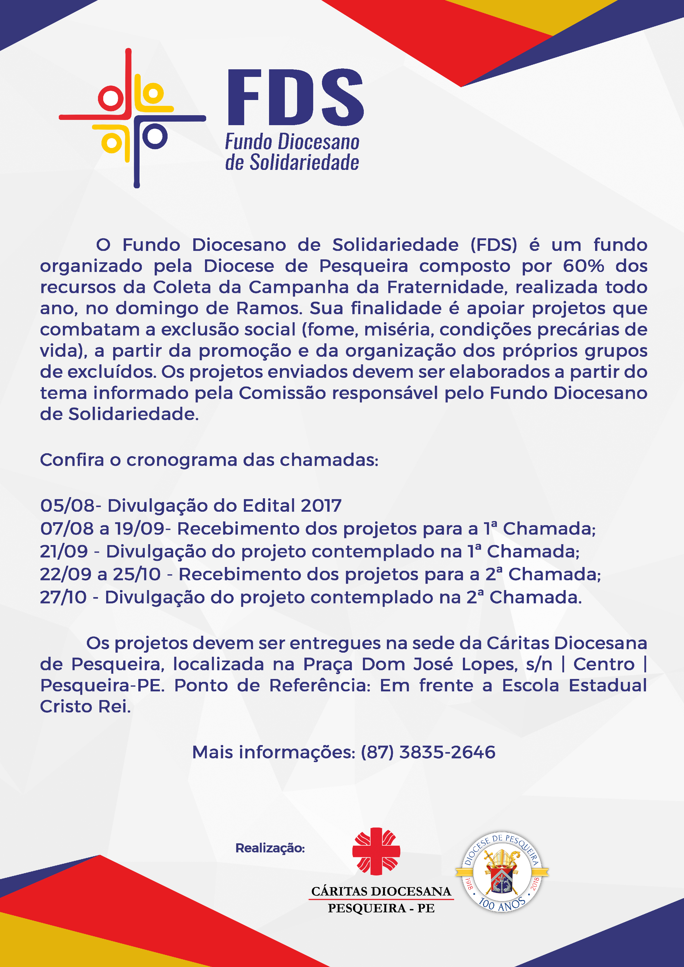 Cartaz-FDS-Caritas