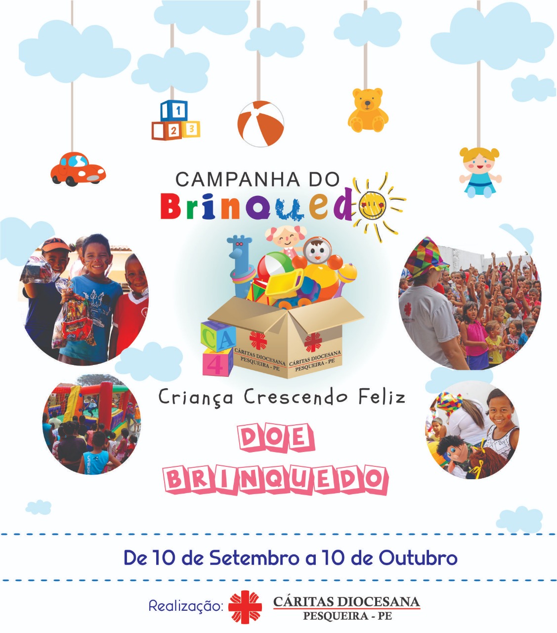 Campanha do Brinquedo Cáritas Diocesana de Pesqueira 2019