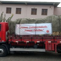 Campanha SOS ENCHENTES arrecada 4 toneladas em doações